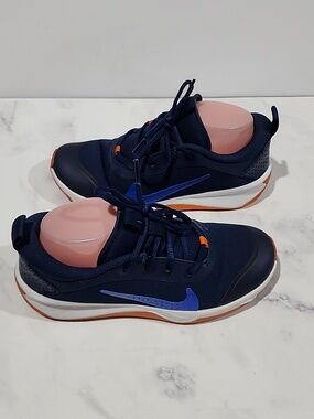 Nike  Blue and Orange Sneakers